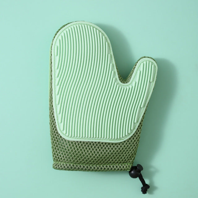 Siliconen Massagehandschoenen en Huisdierhaarverwijderingsborstels