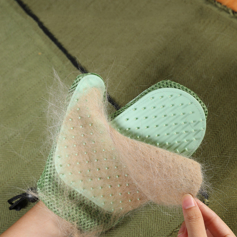 Siliconen Massagehandschoenen en Huisdierhaarverwijderingsborstels