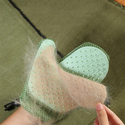 Siliconen Massagehandschoenen en Huisdierhaarverwijderingsborstels
